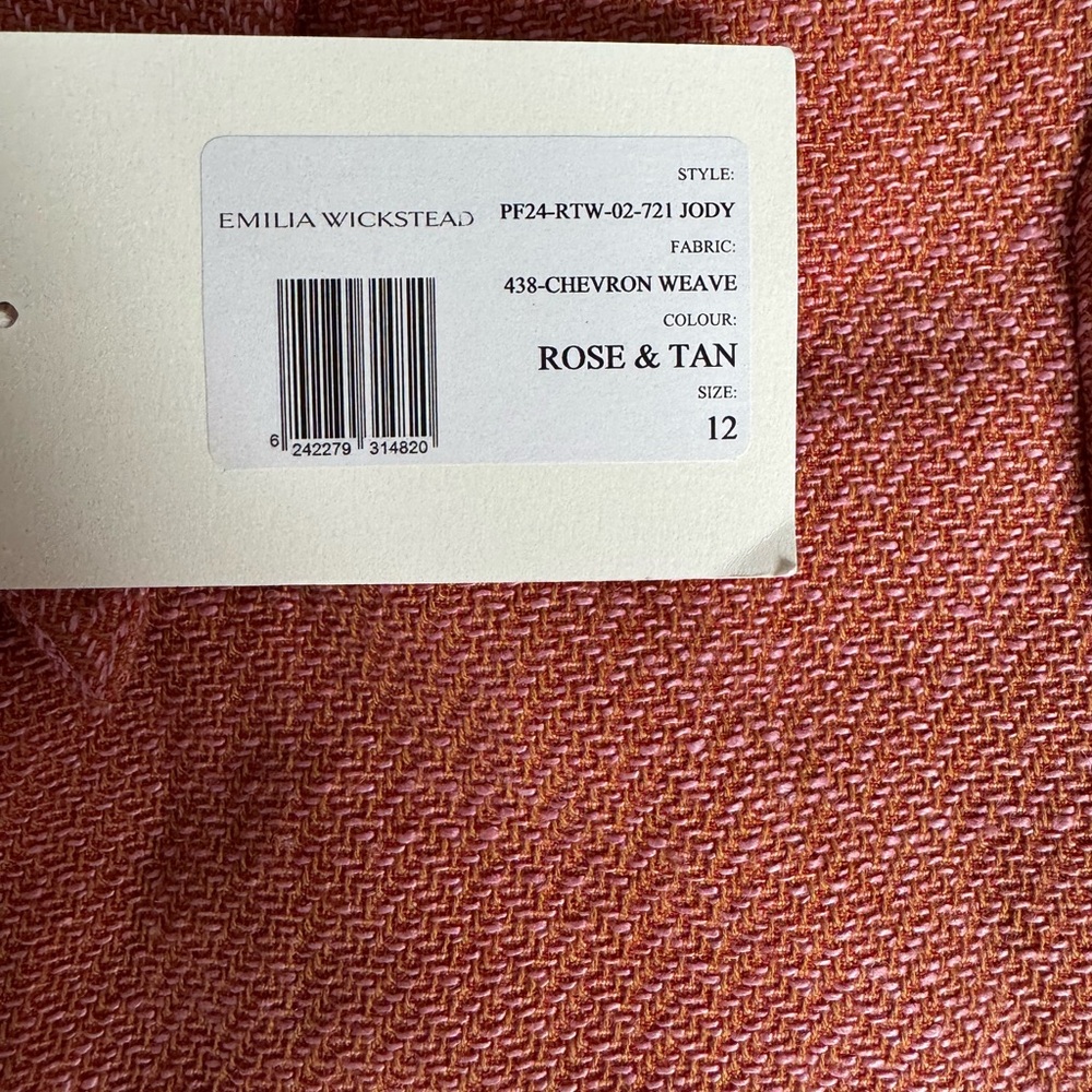 EMILIA WICKSTEAD
Jody cotton and linen midi dress - Picture 6 of 8